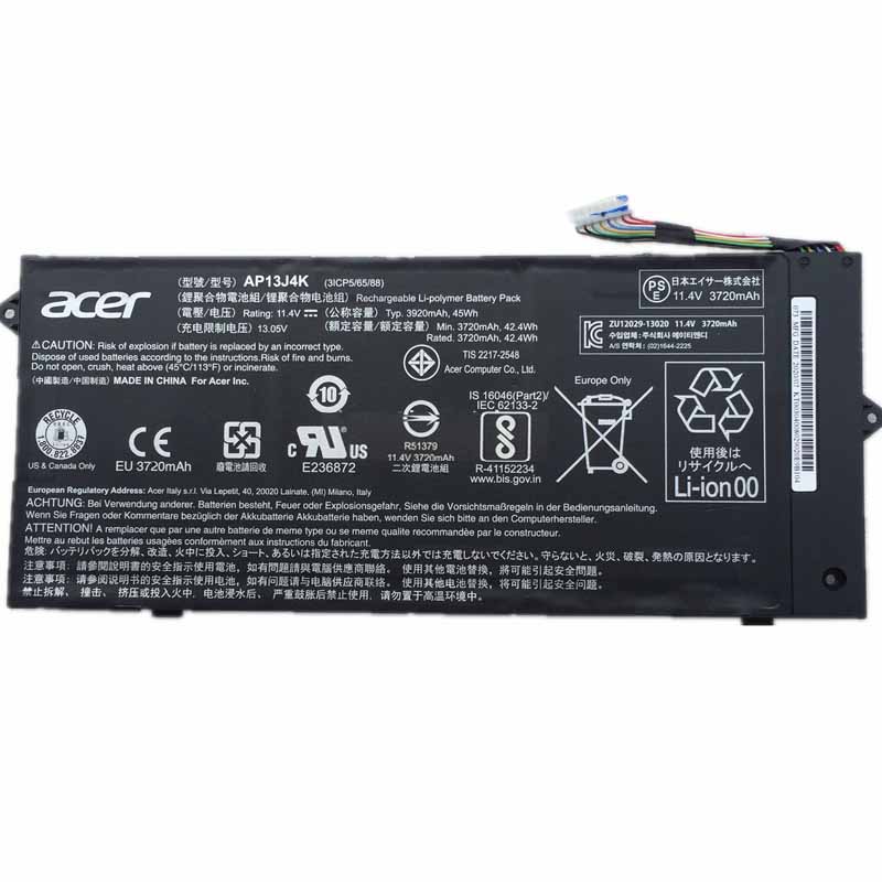 Original Battery Acer Chromebook 11 C740 3920mAh 45Wh long line